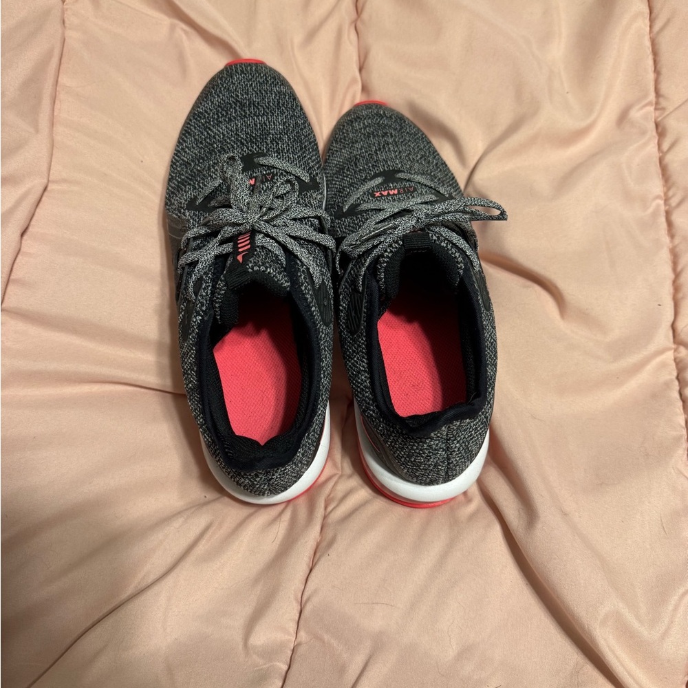 Gray and Pink Nike Sneakers